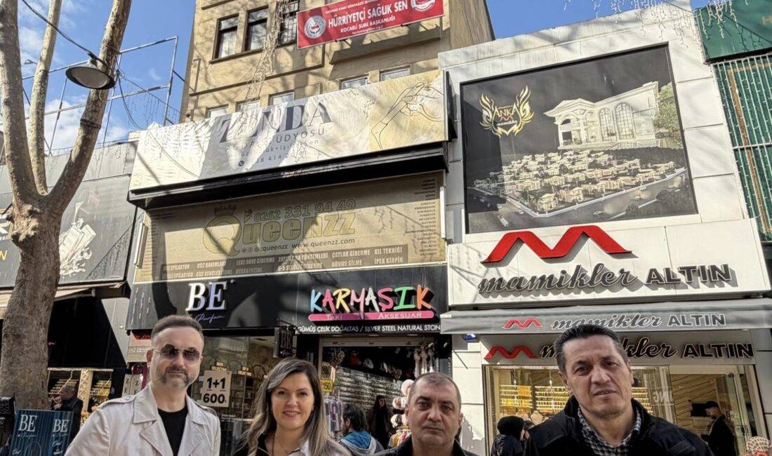 Hürriyetçi Sağlık-Sen Kocaeli Şubesi hizmete başladı. Başkan Kökduman, "Emek mücadelemizde